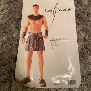 3 pc Barbarian set size OS